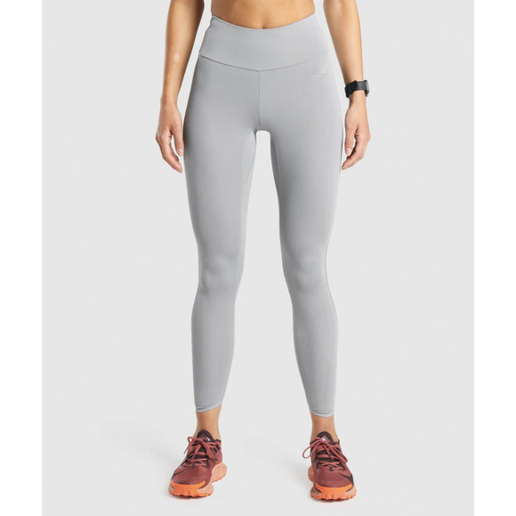 Gymshark Pants - Gymshark Smokey Gray High Waist Compression Speed Legging Tights